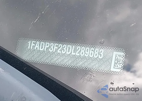 2013 Ford Focus Se z USA, uszkodzony, nr VIN 1FADP3F23DL289683